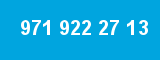 971 922 27 13